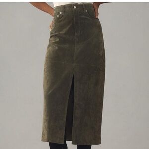 BLANKNYC Hunter Front Slit Midi Skirt